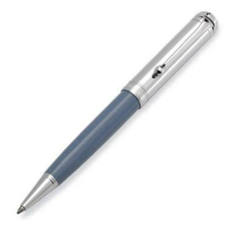 Aurora Talentum Chrome Celestial Blue Ballpoint Pen