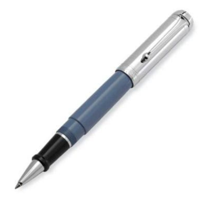 Aurora Talentum Chrome Celestial Blue Rollerball Pen