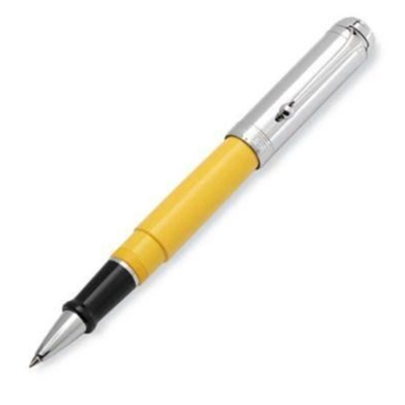 Aurora Talentum Chrome Yellow Rollerball Pen