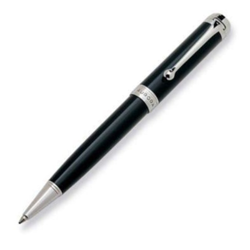 Aurora Talentum Classic Black Chrome Ballpoint Pen