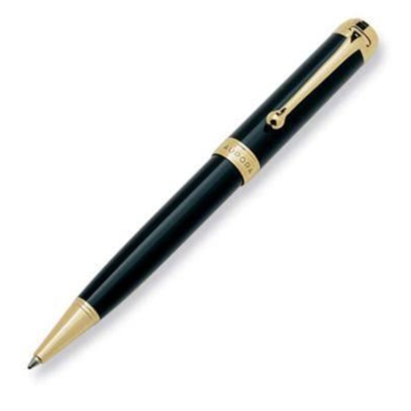 Aurora Talentum Classic Black Gold Ballpoint Pen