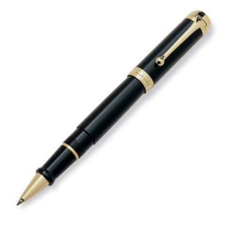Aurora Talentum Classic Black Gold Rollerball Pen