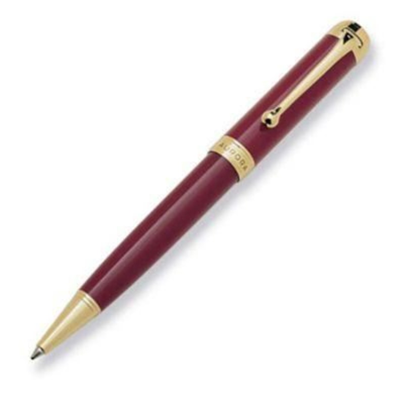 Aurora Talentum Classic Burgundy Gold Ballpoint Pen