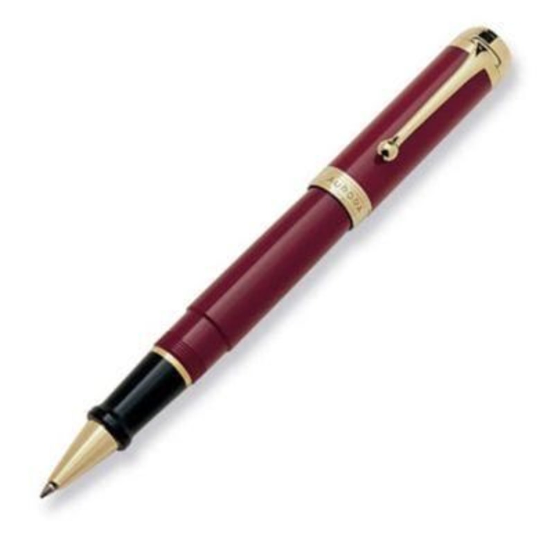 Aurora Talentum Classic Burgundy Gold Rollerball Pen