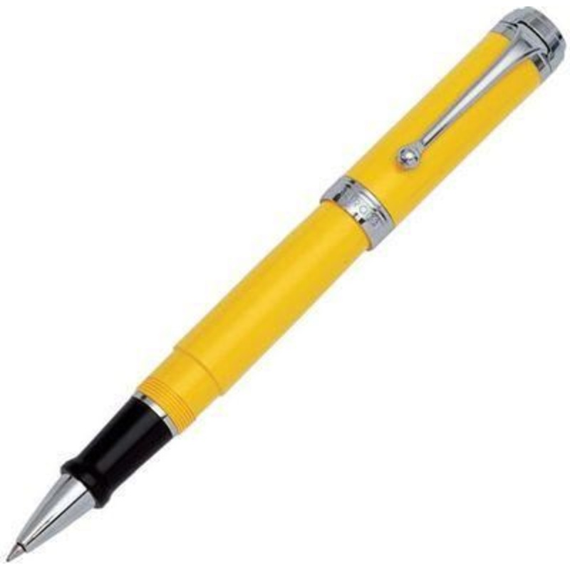 Aurora Talentum Yellow Chrome Rollerball Pen