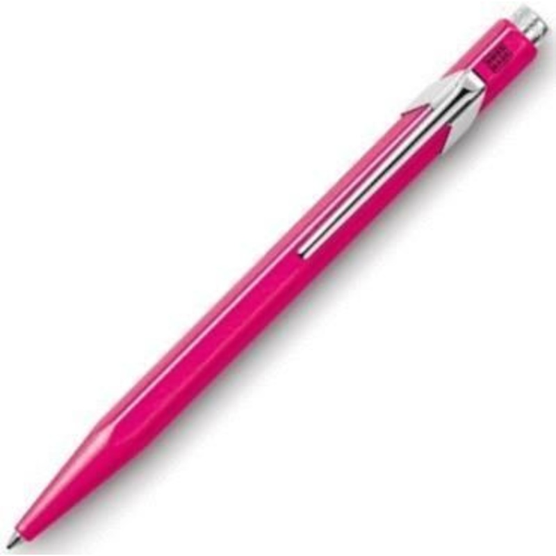 Caran d'Ache 849 Metal Fluorescent Pink Ballpoint Pen