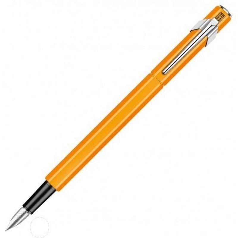 Caran d'Ache 849 Orange Fountain Pen