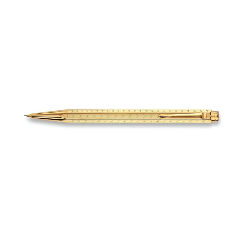 Caran d'Ache Ecridor Chevron Gilded Mechanical Pencil