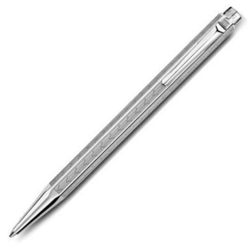 Caran d'Ache Ecridor Chevron Palladium Ballpoint Pen
