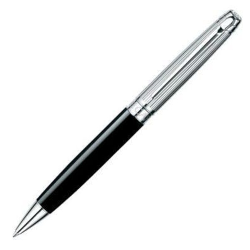 Caran d'Ache Leman Bicolor Black Ballpoint Pen