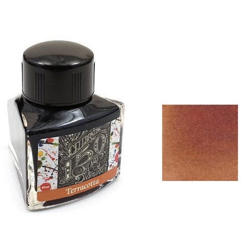 Diamine Bottled Ink 150th Anniversary 40ml Terracotta