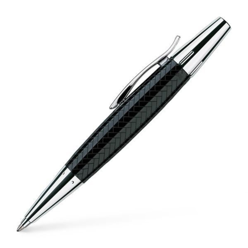 Faber-Castell Emotion Black Parquet Ballpoint Pen