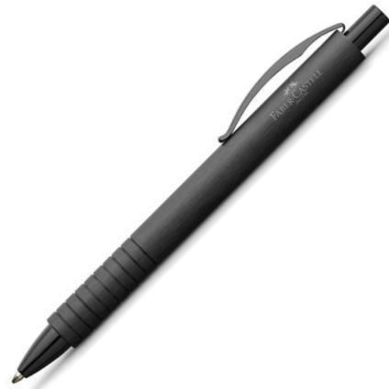 Faber-Castell Essentio Aluminum Black Ballpoint Pen