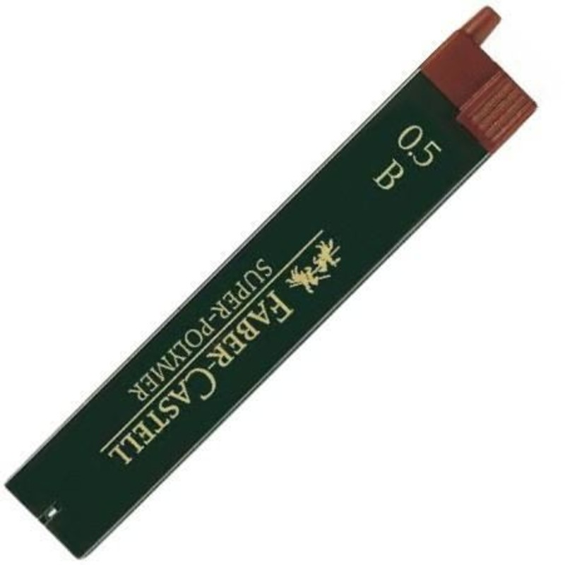 Refill Fineline lead SUPER-POLYMER Faber-Castell 0.5 MM B