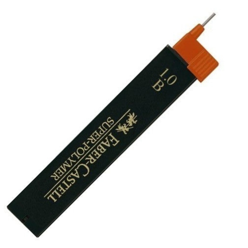 Refill Fineline lead SUPER-POLYMER Faber-Castell 0.9 MM B