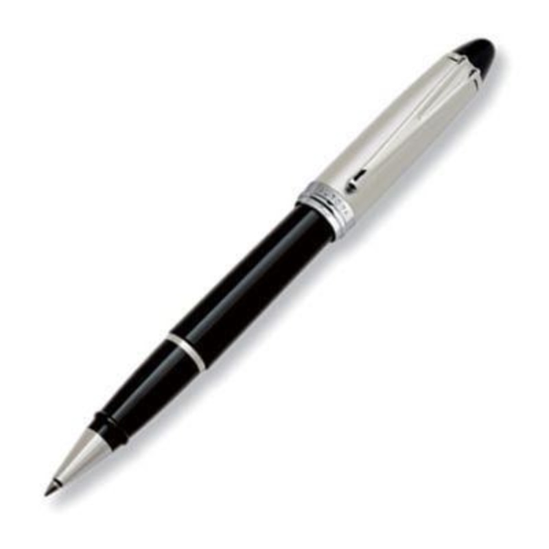 Aurora Ipsilon Metal Black w/ Chrome Cap Rollerball Pen