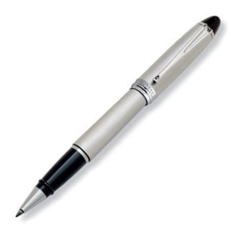 Aurora Ipsilon Metal Chrome Satin Rollerball Pen