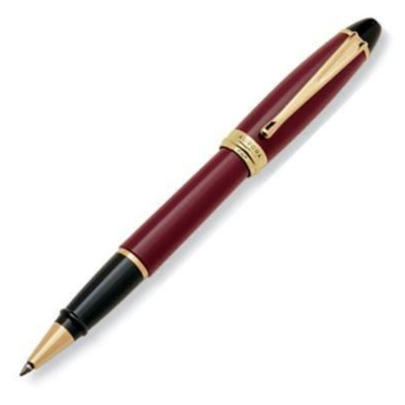 Aurora Ipsilon Resin Bordeaux Rollerball Pen