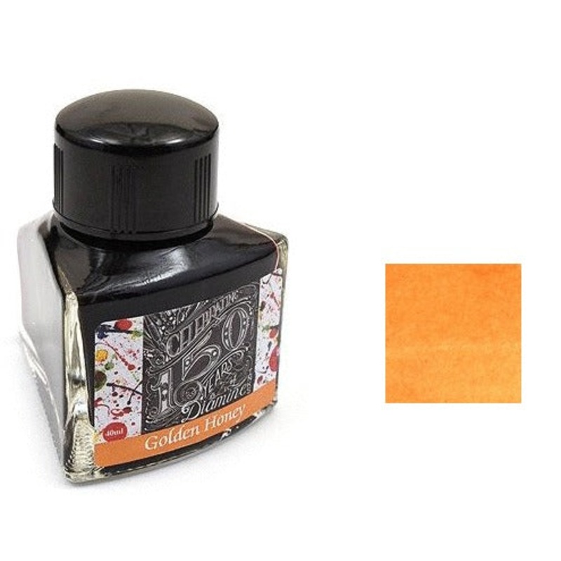 Diamine Bottled Ink 150th Anniversary 40ml Golden Honey