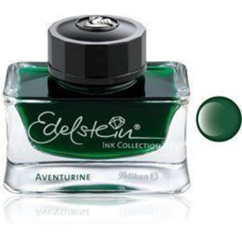 Edelstein Bottled Ink Aventurine Green