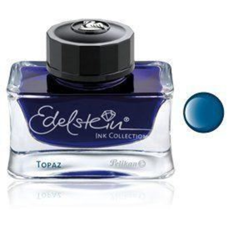 Edelstein Bottled Ink Topaz Blue