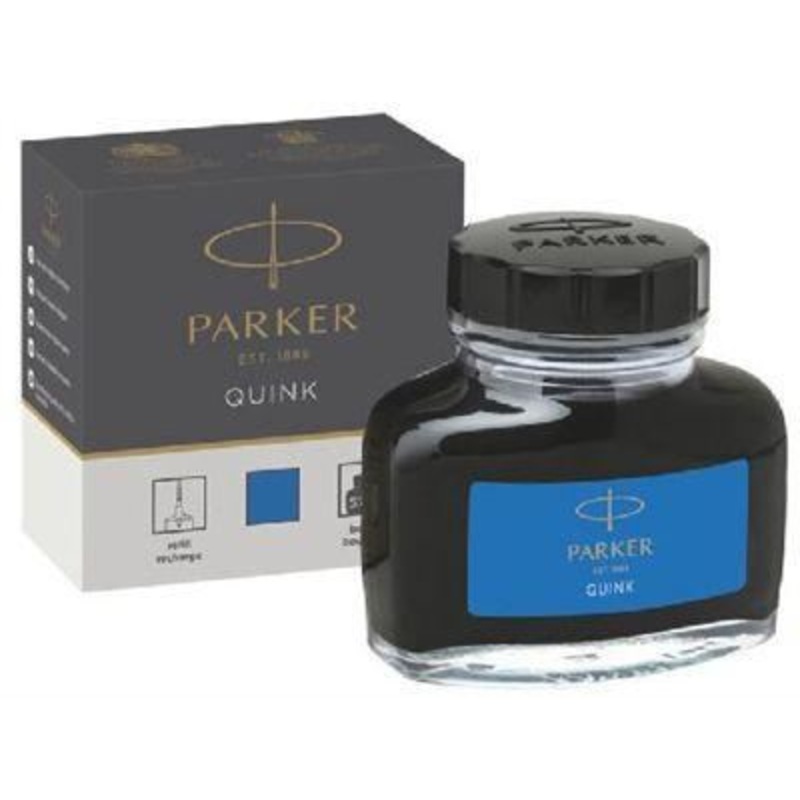 Parker Quink Bottles - Blue