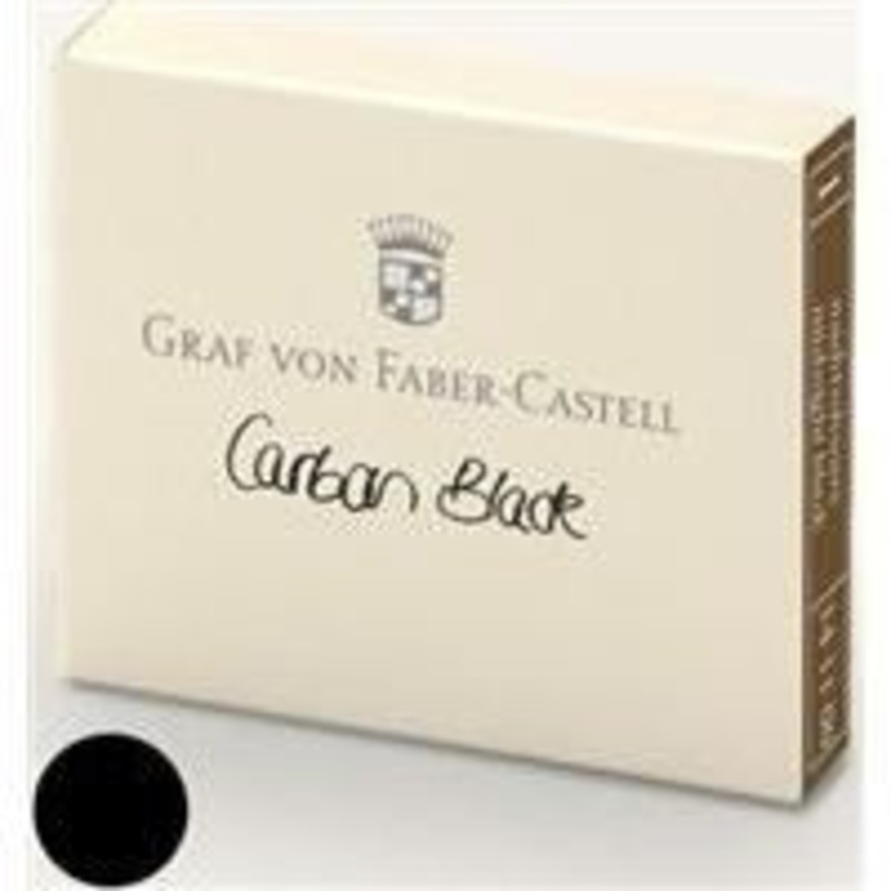 Refill Faber-Castell Carbon Black Ink Cartridges