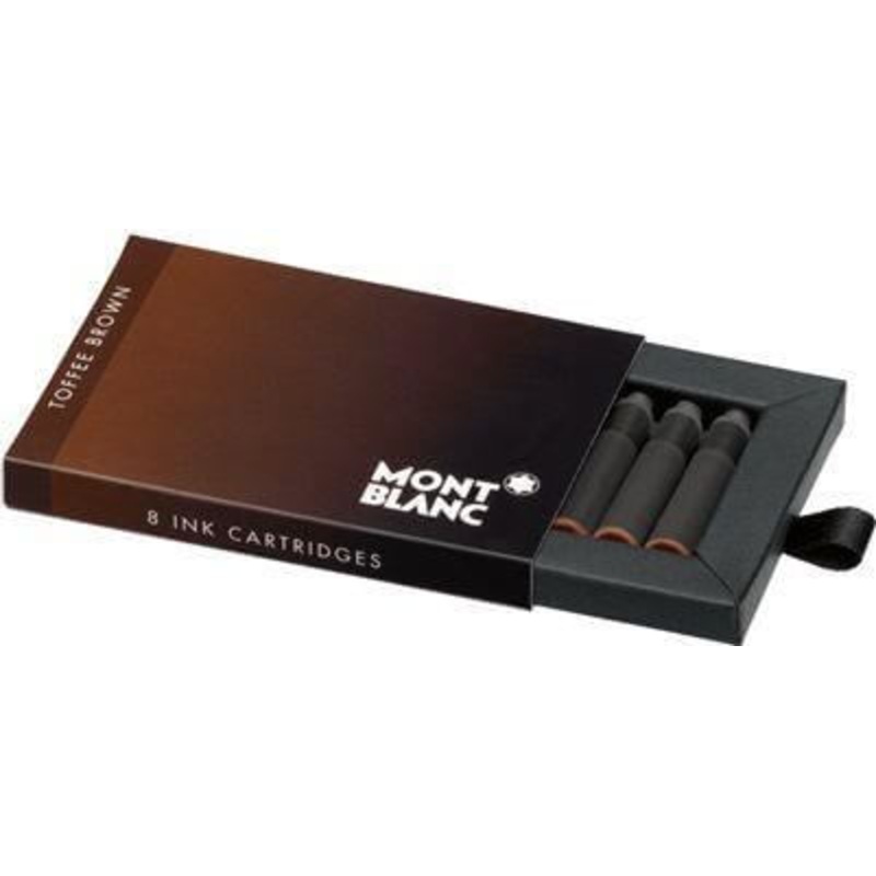 Refill Montblanc Toffee Brown Ink Cartridges