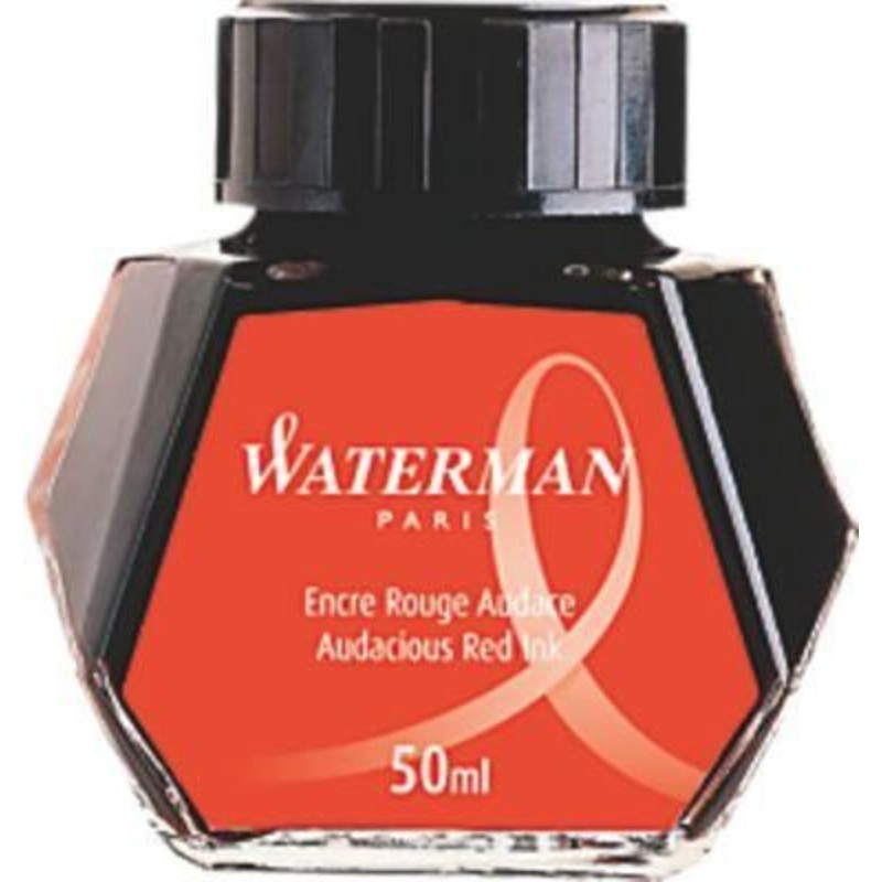 Waterman Audacious Red Bottled Ink