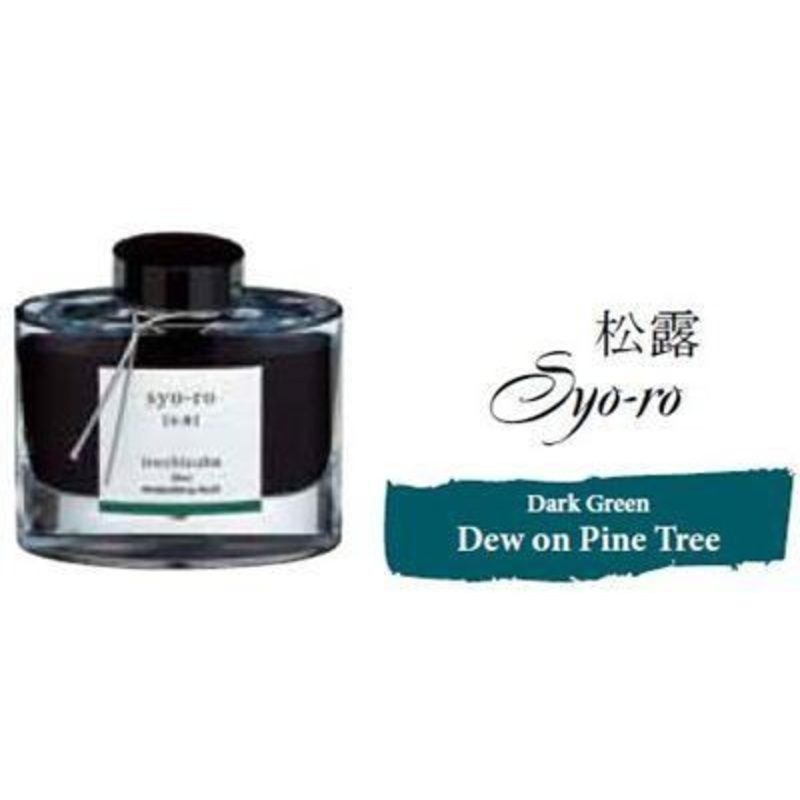 Bottled Ink Iroshizuku Dew on Pine Tree (syoro)