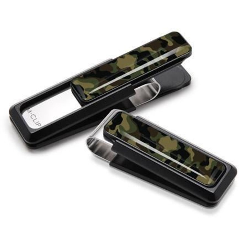 M-Clip Black With Camo Money Clip