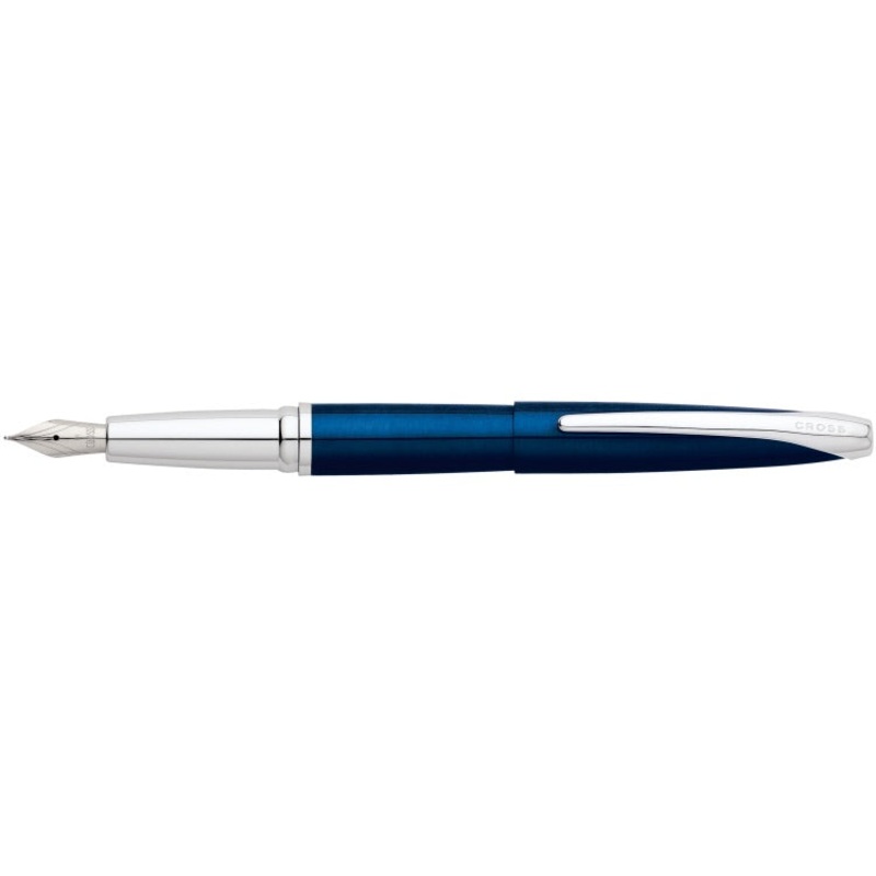 Cross ATX Blue Lacquer Fountain Pen