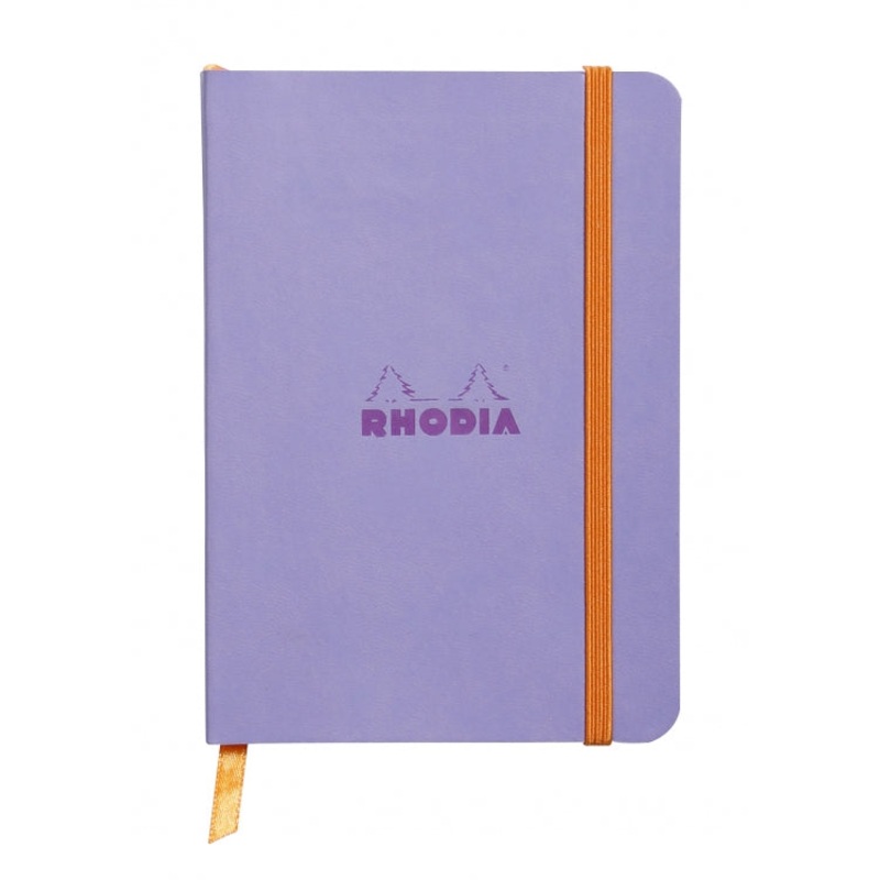 Rhodia A6 Softcover Notebook - Iris, Lined
