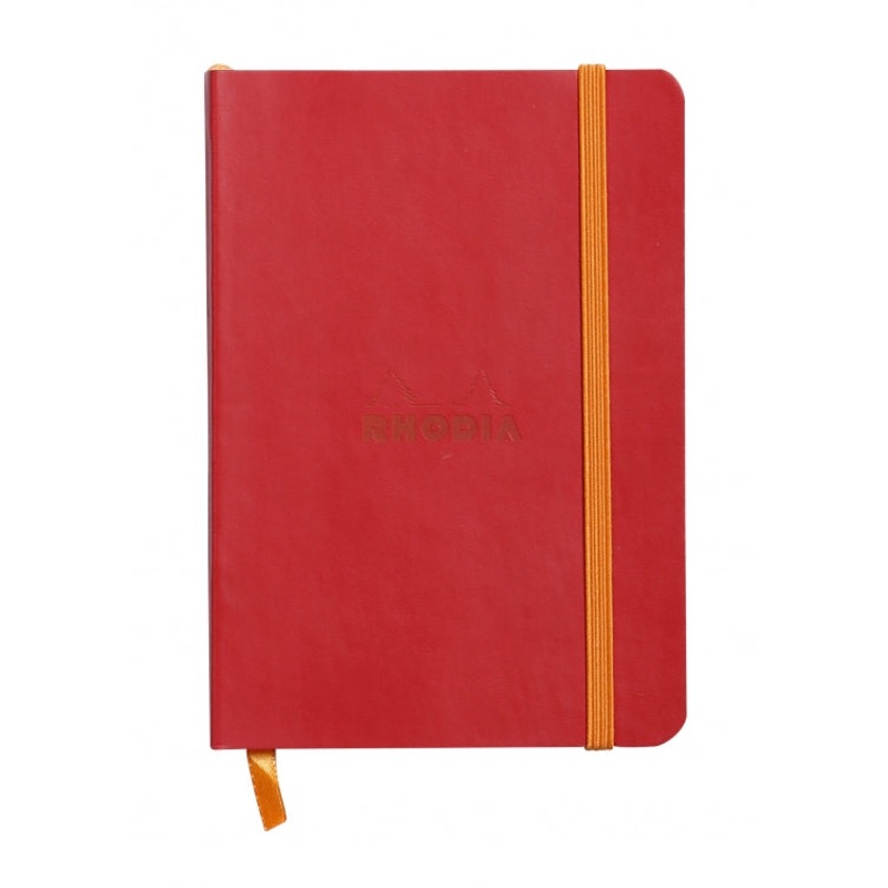 Rhodia A6 Softcover Notebook - Poppy, Lined