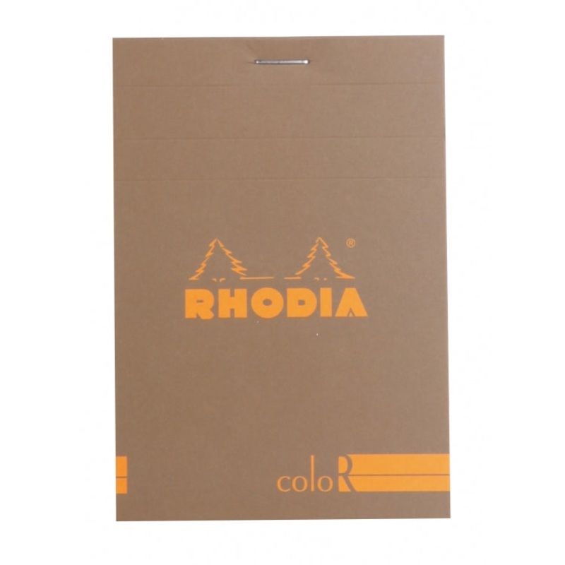 Rhodia ColoR No. 12 Passport Notepad - Taupe, Lined