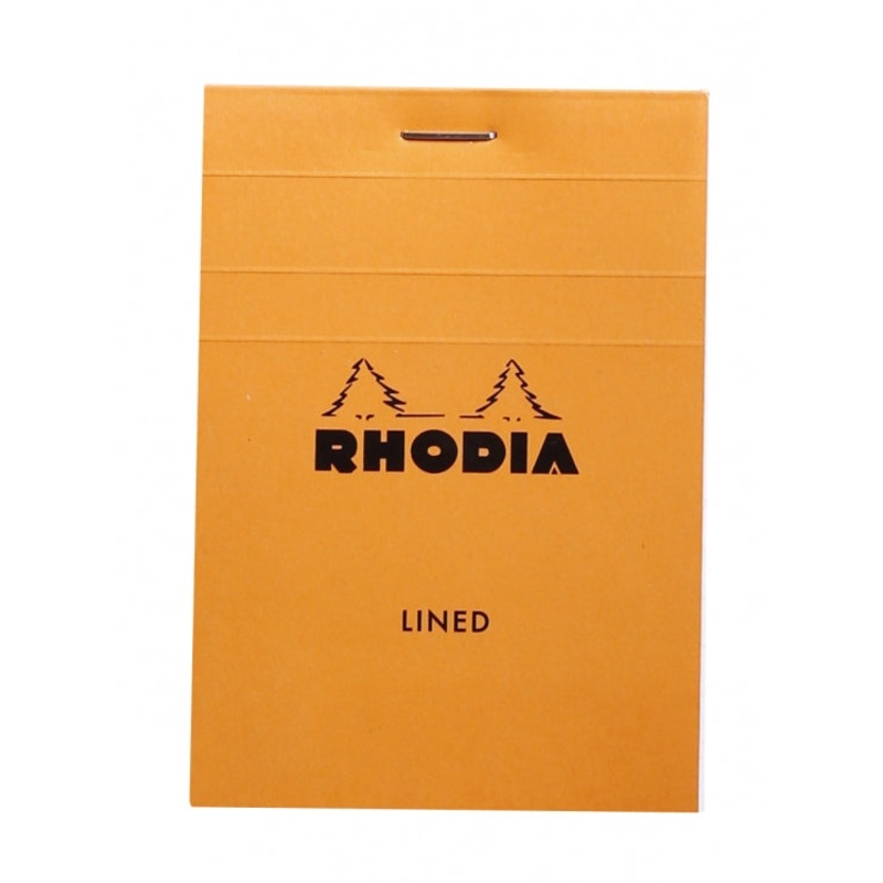 Rhodia No. 11 Pocket Notepad - Orange, Lined