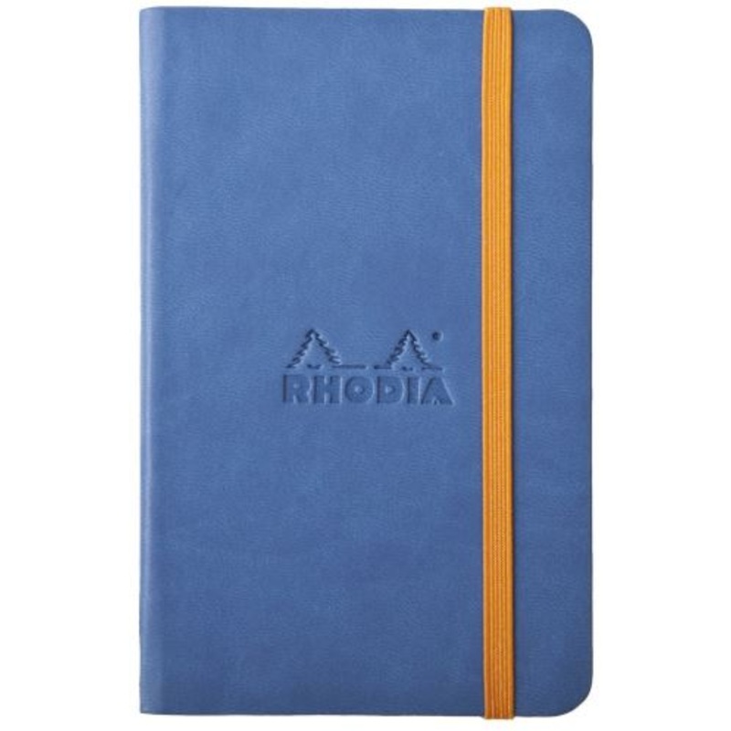 Rhodia - Rhodiarama Webnotebooks 3 1/2 x 5 1/2 Lined 96 Sheets Sapphire