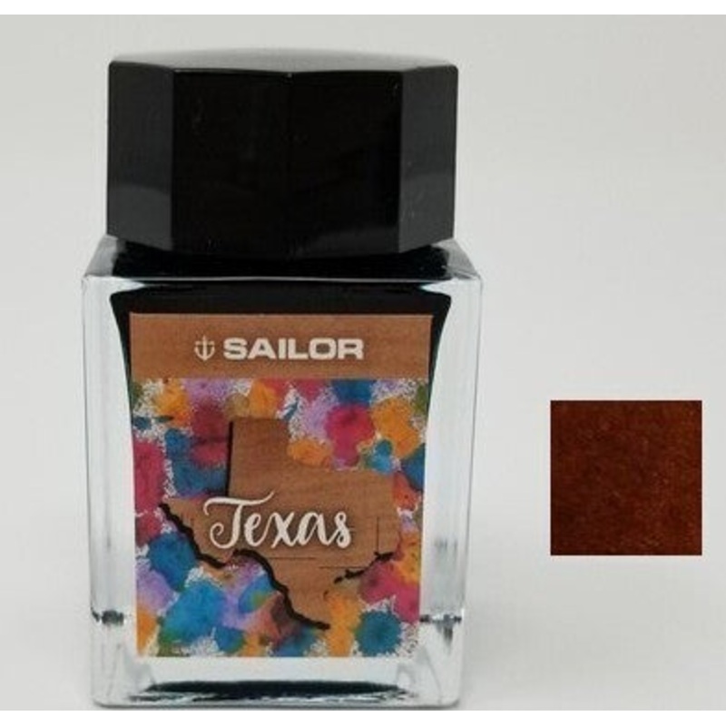 Bottled Ink Sailor U.S. States - Texas