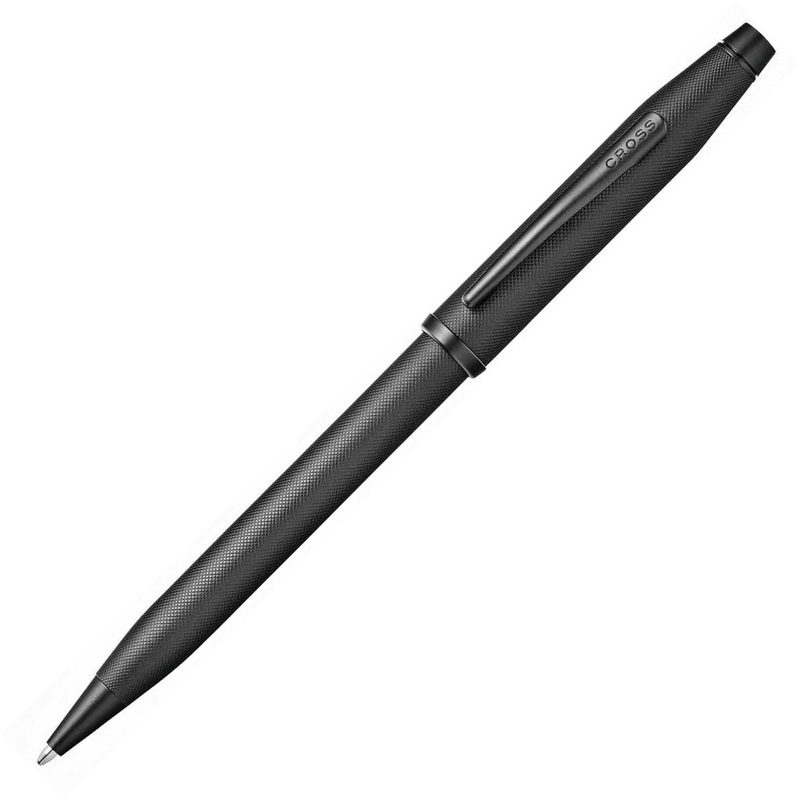 Cross Century II Black Micro Knurl Ballpoint Pen
