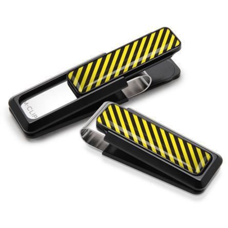 M-Clip Black UV2 w/Black & Yellow Money Clip