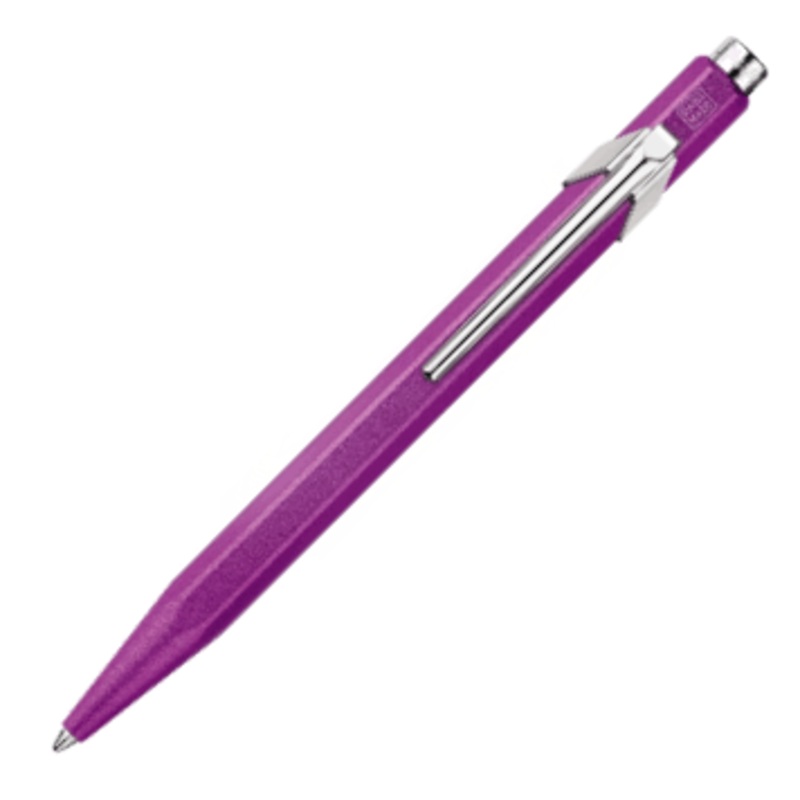 Caran d'Ache 849 Colormat-X Violet Ballpoint Pen
