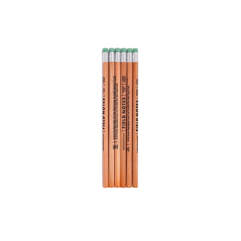 Field Notes Woodgrain Pencil 6 Pack
