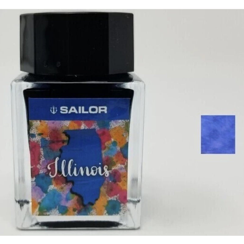 Bottled Ink Sailor U.S. States - Illinois