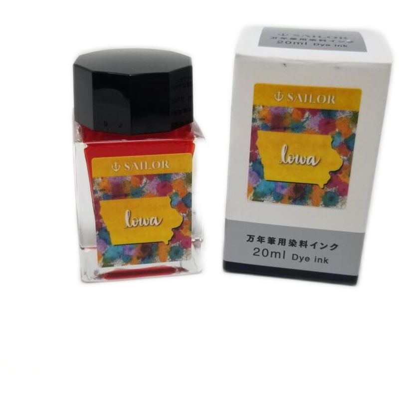 Bottled Ink Sailor U.S. States - Iowa