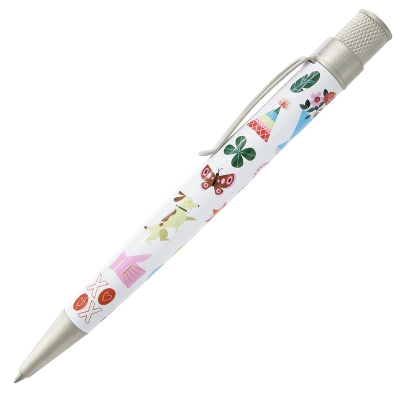 Retro 1951 Tornado U.S. Postal Service Thinking of You Stamp 2023 Rollerball Pen
