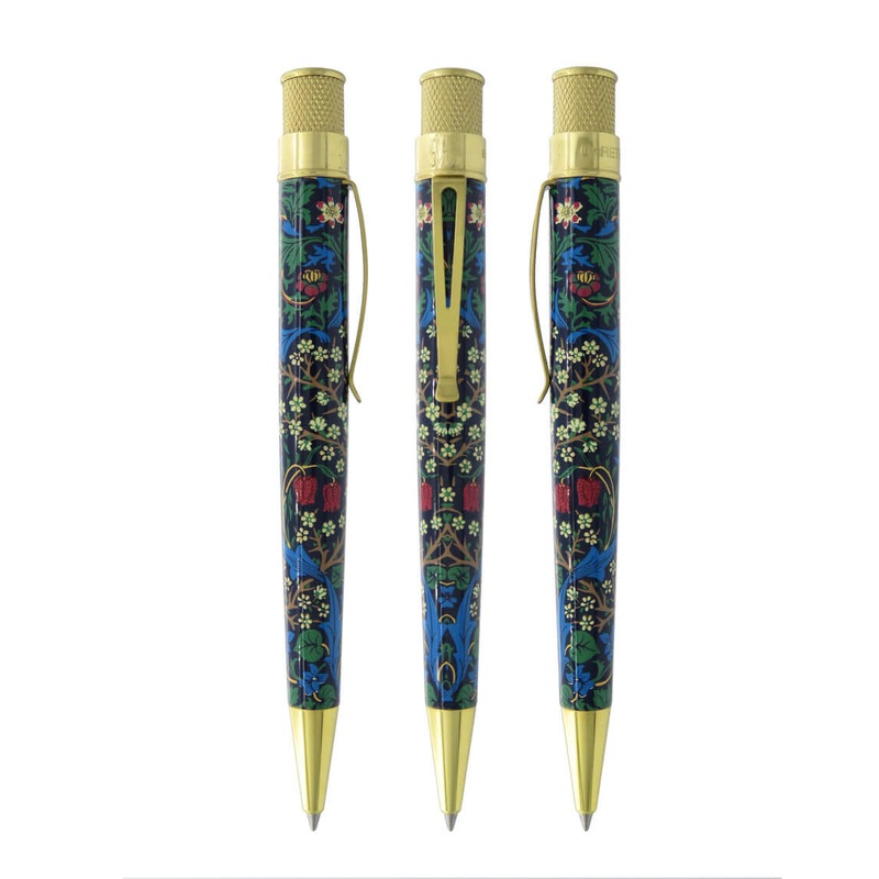 Retro 1951 Tornado W. Morris Blackthorn Rollerball Pen