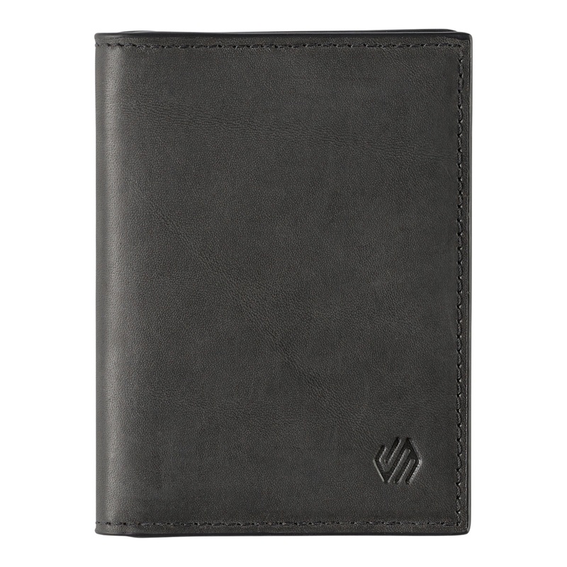 RHODES BIFOLD CARD CASE - BLACK