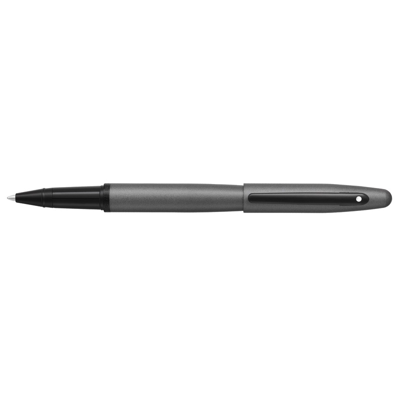 Sheaffer VFM Matte Gray and Black Trim Rollerball Pen