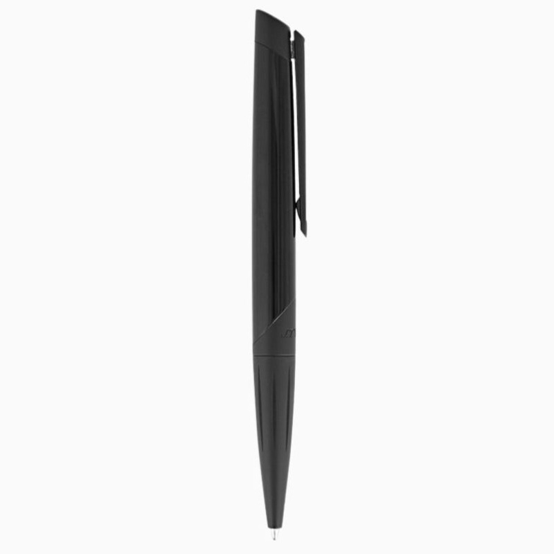 ST Dupont Defi Millenium Shiny Black & Matte Black Trim Ballpoint Pen
