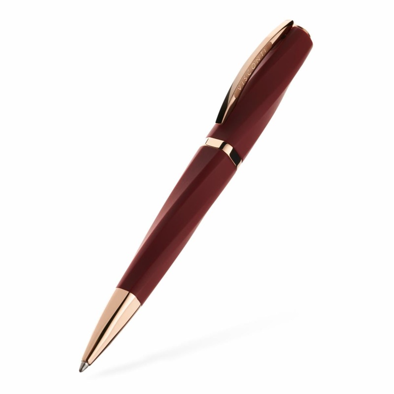 Visconti Divina Matte Bordeaux Ballpoint Pen